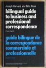 Bilingual Guide to Business and Professional Correspondence EnglishFrench