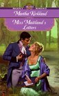 Miss Maitland's Letters