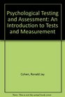 Psychological Testing and Assessment An Introduction to Tests and Measurement