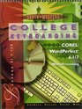 College Keyboarding Corel WordPerfect 61/7 Word Processing  Lessons 61120
