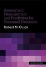 Assessment Measurement and Prediction for Personnel Decisions Second Edition