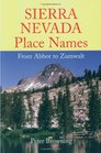 Sierra Nevada Place Names