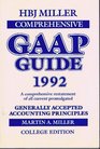 Miller Comprehensive GAAP Guide 1992 College Edition