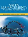 Sales Management A Global Perspective