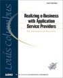 Realizing eBusiness With Application Service Providers