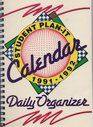 Student Plan It Calendar 19911992 Daily Organizer