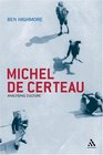Michel De Certeau Analysing Culture