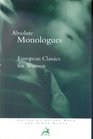 Absolute Monologues European Classics for Women
