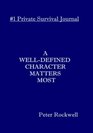 A WellDefined Character Matters Most
