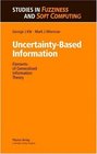 UncertaintyBased Information Elements of Generalized Information Theory
