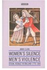 Women's Silence Men's Violence Sexual Assault in England 17701845