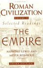 Roman Civilization Selected Readings Vol 2 The Empire