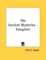 The Ancient Mysteries  Pamphlet