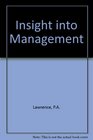 Insight Into Management