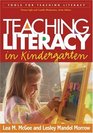 Teaching Literacy in Kindergarten