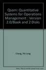 Qsom Quantitative Systems for Operations Management  Version 20/Book and 2 Disks
