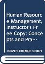 Human Resource Management Concepts and Practices