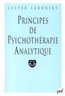 Principes de psychothrapie psychanalytique