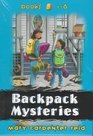 Backpack Mysteries Books Too Many Treasures Big Island Search Phantom Gardener Twin Trouble Secret in the Swamp Rock Patrol