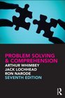 Problem Solving  Comprehension A Short Course in Analytical Reasoning