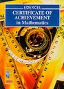 EDEXCEL Certificate of Achievement in Mathematics Student Book