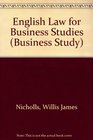English law for business studies