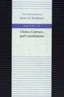 Choice Contract and Constitutions