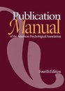 Am Psychological Assn Publication Manual