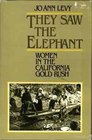 They Saw the Elephant Women in the California Gold Rush