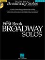 The First Book of Broadway Solos  Tenor  Tenor