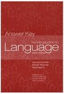 Introduction to Language  Answer Key