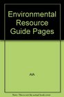 Environmental Resource Guide Pages