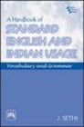 Handbook of Standard English and Indian Usage Vocabulary and Grammar