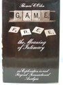 Game free A guide to the meaning of intimacy