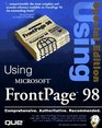 Special Edition Using Microsoft FrontPage 98