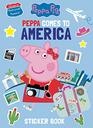 Peppa Comes to America Sticker Book