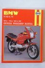 BMW K100 and K75 198387 Owner's Workshop Manual