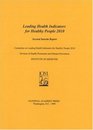 Leading Health Indicators for Healthy People 2010 Second Interim Report