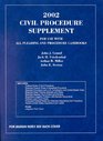 Pleading and Procedure Casebooks 2002