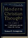 Modern Christian Thought Volume I The Enlightenment and the Nineteenth Century