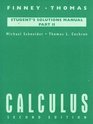 Calculus  Student's Solutions Manual Part II