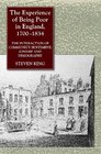 The Experience of Being Poor in England 17001834 Interaction of Community Sentiment Kinship and Demography