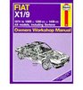 Fiat X1/9 197488 Owner's Workshop Manual