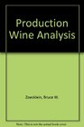 Production Wine Analysis