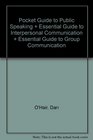 Pocket Guide to Public Speaking 2e  Essential Guide to Interpersonal Communication   Essential Guide to Group Communication