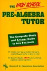 High School PreAlgebra Tutor