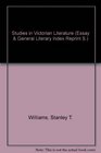 Studies in Victorian Literature