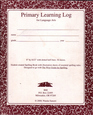 Primary Learning Log for Language Arts