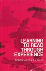 Learning to Read Through Experience