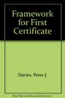 Framework for First Certificate